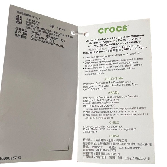 Crocs Kids Classic Lined Santa Clog K Red White Fuzzy Winter Size 12 Toddler - Picture 8 of 8